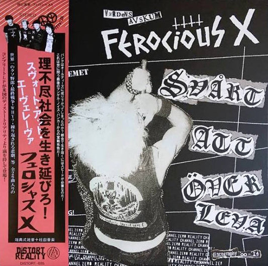 FEROCIOUS X – Svårt Att Överleva LP