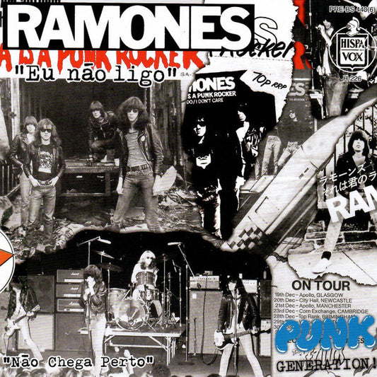 RAMONES – I Don't Care 7"