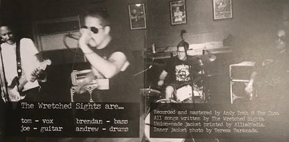 WRETCHED SIGHTS – Heathen Help Us 7" (color vinyl)