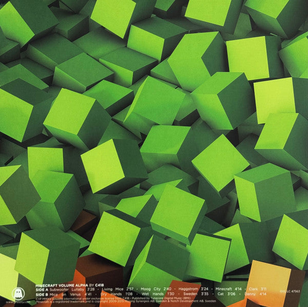 C418 – Minecraft Volume Alpha OST LP (green translucent vinyl)