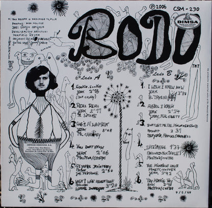 BODO MOLITOR – Hits Internacionales LP (yellow/green marble vinyl)