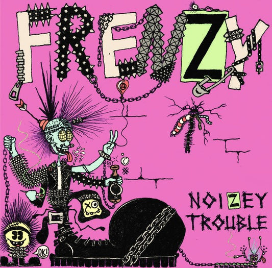 FRENZY – Noizey Trouble 7" (yellow translucent vinyl)