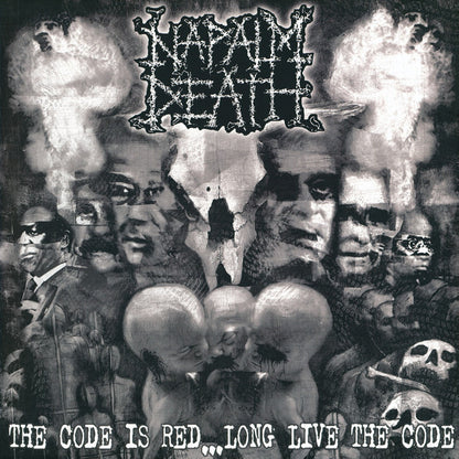 NAPALM DEATH – The Code Is Red... Long Live The Code LP (clear vinyl)