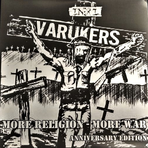 VARUKERS – More Religion - More War LP (blue vinyl)