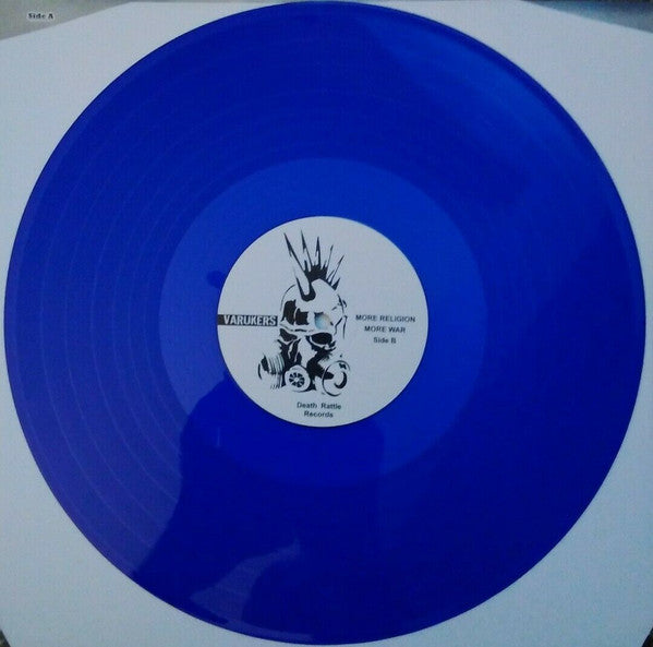 VARUKERS – More Religion - More War LP (blue vinyl)