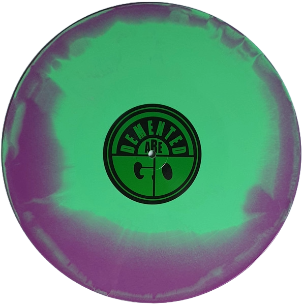 DEMENTED ARE GO – Kicked Out of Hell LP (green/purple swirl vinyl)