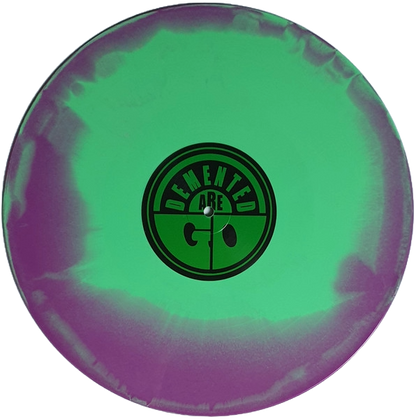 DEMENTED ARE GO – Kicked Out of Hell LP (green/purple swirl vinyl)