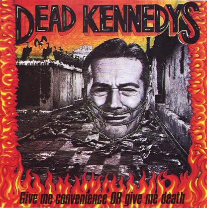 DEAD KENNEDYS – Give Me Convenience Or Give Me Death LP (orange vinyl)