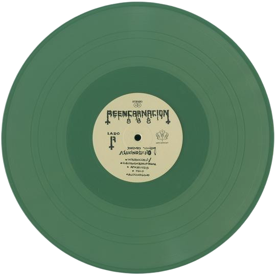 REENCARNACION – Demo Alucinogeno 1989 LP (jade green vinyl)