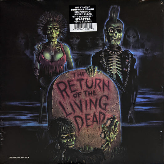 V/A – The Return Of The Living Dead OST (clear/blood red splatter vinyl)
