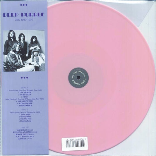 DEEP PURPLE – BBC 1969-1970 LP (pink vinyl)