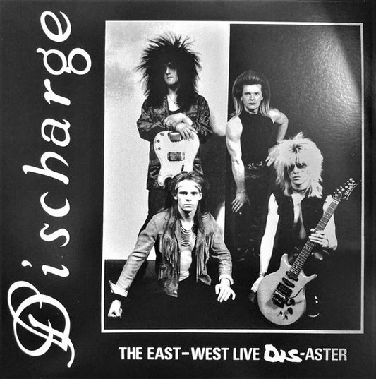 DISCHARGE – The East–West Live Dis-aster LP (red vinyl)