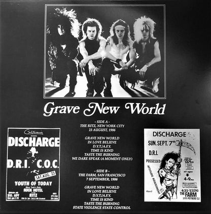 DISCHARGE – The East–West Live Dis-aster LP (red vinyl)