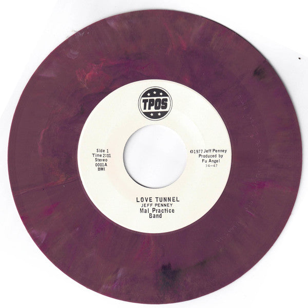 GG ALLIN / MALPRACTICE – Love Tunnel / Devil's Triangle 7" (plum vinyl)