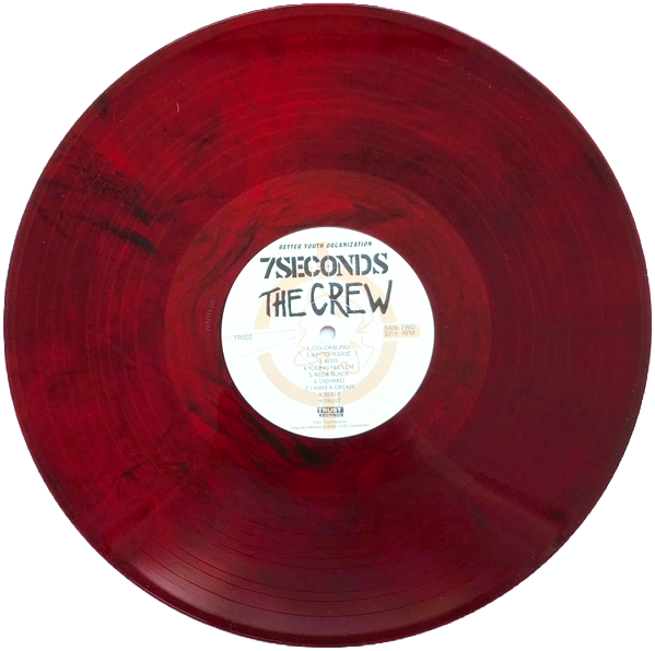 7 SECONDS ‎– The Crew LP Deluxe Edition (color vinyl)