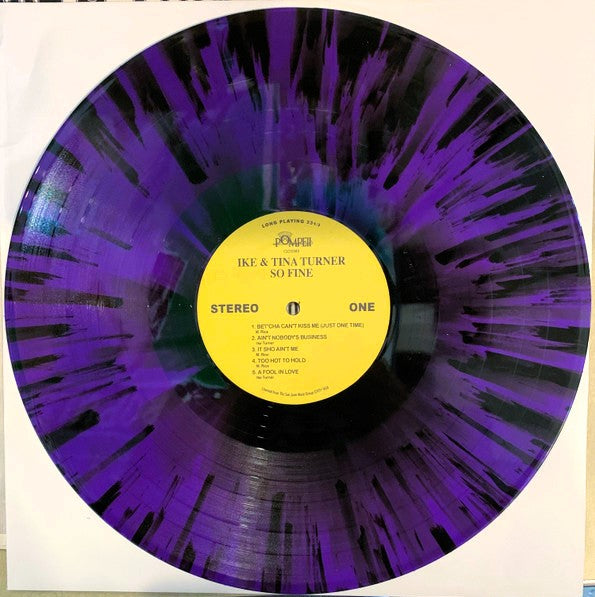 IKE & TINA TURNER – So Fine LP (purple splatter vinyl)