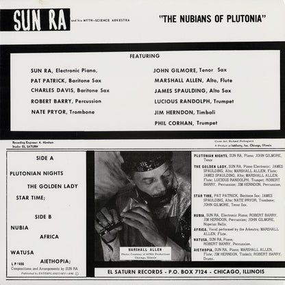 SUN RA & HIS MYTH-SCIENCE ARKESTRA – The Nubians Of Plutonia LP