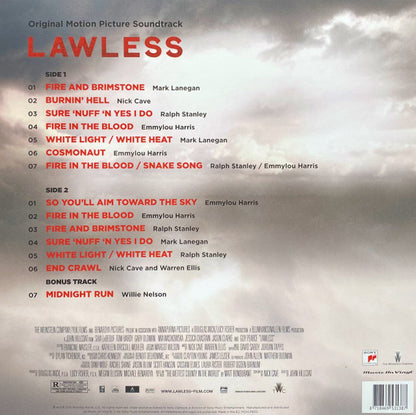 NICK CAVE / WARREN ELLIS – Lawless - Original Motion Picture Soundtrack LP