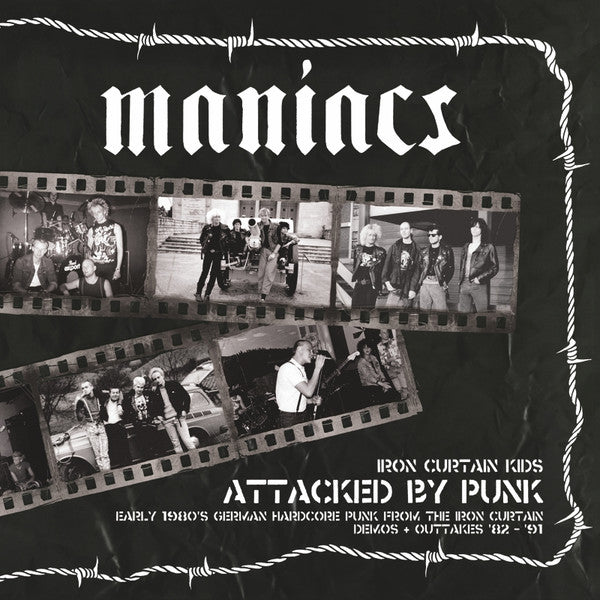 MANIACS – Iron Curtain Kids Attacked By Punk LP