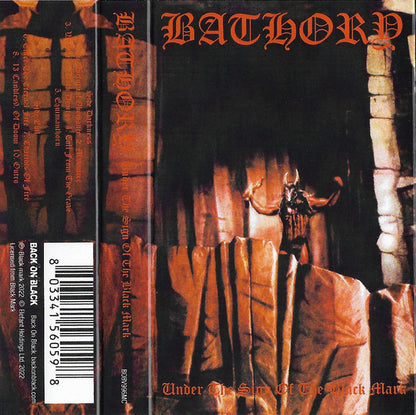 BATHORY – Under The Sign Of The Black Mark Cassette