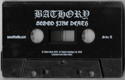 BATHORY – Blood Fire Death Cassette