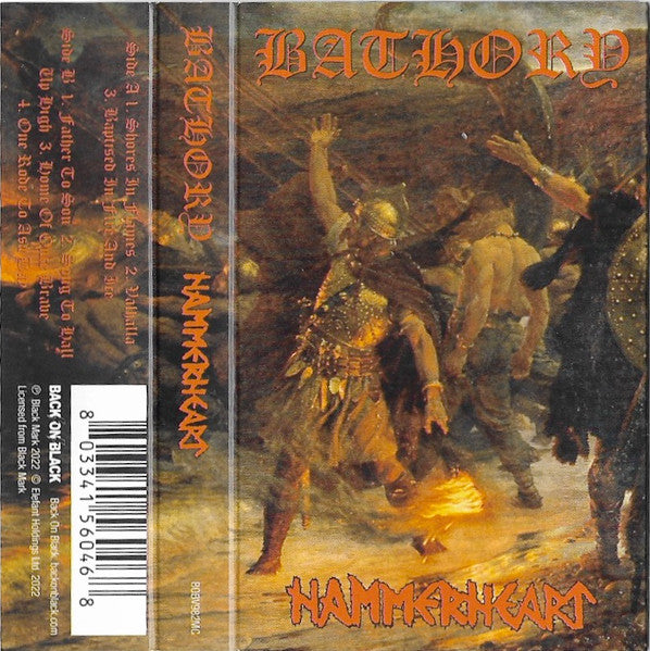 BATHORY – Hammerheart Cassette