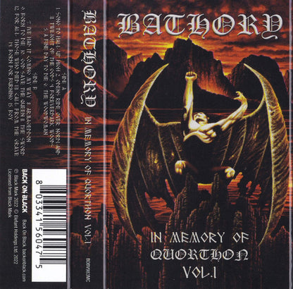 BATHORY – In Memory Of Quorthon vol. 1 Cassette