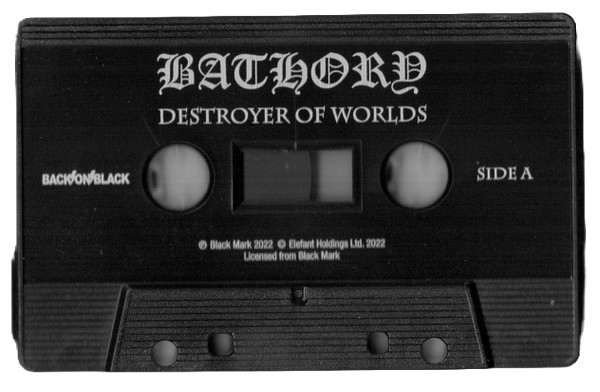 BATHORY – Destroyer Of Worlds Cassette