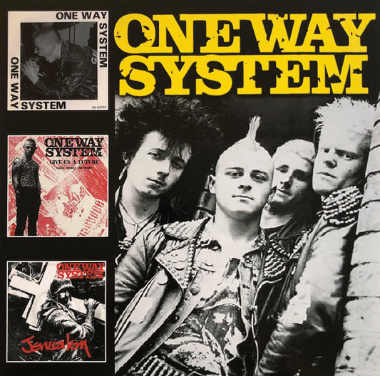 ONE WAY SYSTEM – S/T LP (red vinyl)