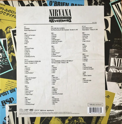 NIRVANA – Nevermind: 30th Anniversary Super Deluxe 8xLP + 7" Box Set w/ Book