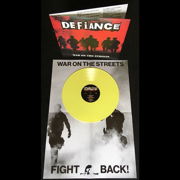 DEFIANCE – War On The Streets LP (yellow vinyl)
