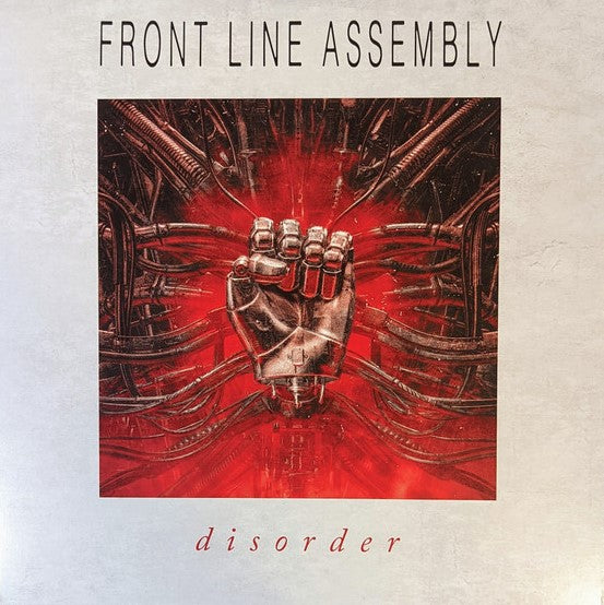 FRONT LINE ASSEMBLY – Disorder LP (red/black splatter vinyl)