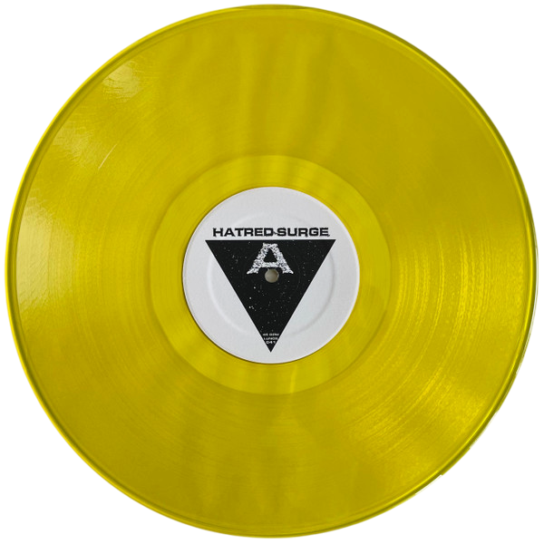 HATRED SURGE – Human Overdose LP (yellow translucent vinyl)