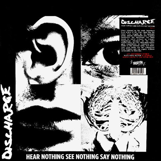 DISCHARGE – Hear Nothing See Nothing Say Nothing LP