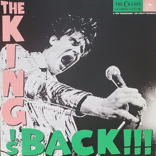CRAMPS – The King Is Back!!! UK Spring Tour 1986 LP (color vinyl)