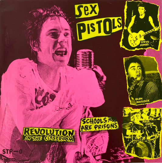 SEX PISTOLS – Revolution In The Classroom / Schools Are Prisons 7" (green vinyl)