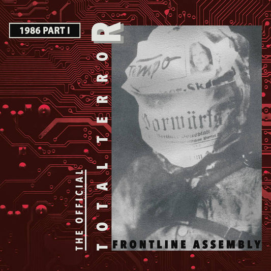 FRONT LINE ASSEMBLY – Total Terror - Part 1 1986 2xLP (red marbled vinyl)