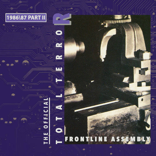 FRONT LINE ASSEMBLY – Total Terror - Part II 1986\87 2xLP (purple marbled vinyl)