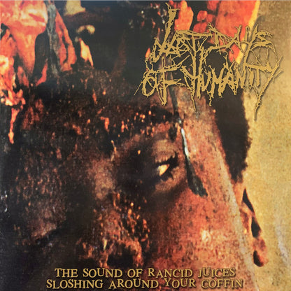LAST DAYS OF HUMANITY – The Sound Of Rancid Juices Sloshing Around Your Coffin LP (blood/bone swirl vinyl)
