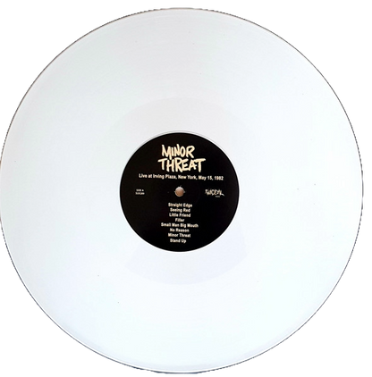 MINOR THREAT – Live at Irving Plaza NYC 5/15/1982 LP (white vinyl)