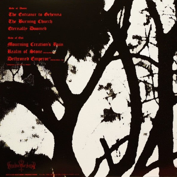 LUCIFER'S HAMMER – The Burning Church LP (orange/red marbled vinyl)