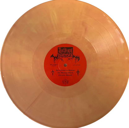 LUCIFER'S HAMMER – The Burning Church LP (orange/red marbled vinyl)