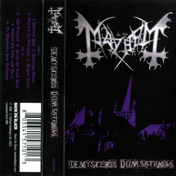 MAYHEM – De Mysteriis Dom Sathanas Cassette