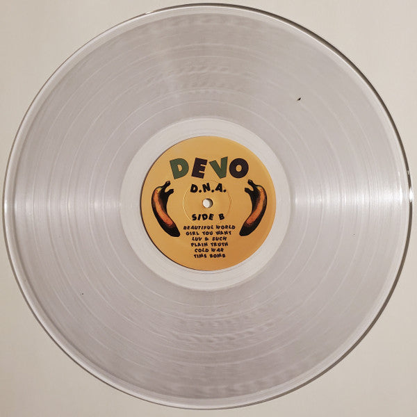 DEVO – De-evolutionary Nascent Artifact LP (clear vinyl)
