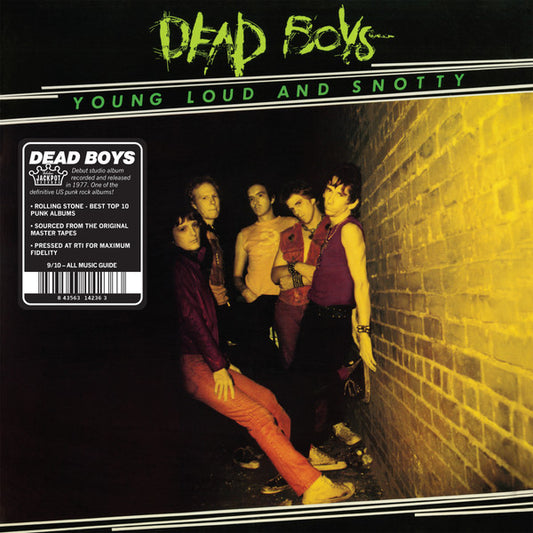 DEAD BOYS – Young Loud And Snotty LP