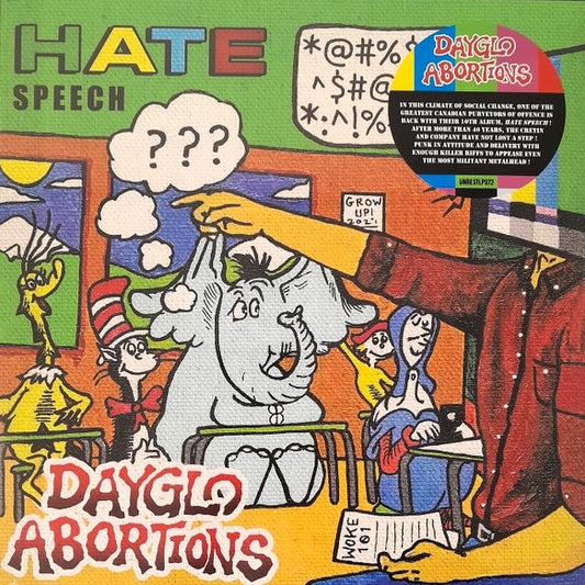 DAYGLO ABORTIONS – Hate Speech LP