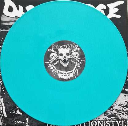 DISCHARGE – Demo-Lition Style LP (blue vinyl)