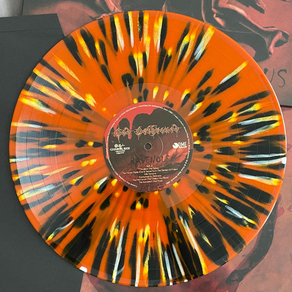 GOD DETHRONED – Ravenous LP (orange/white/black splatter vinyl)