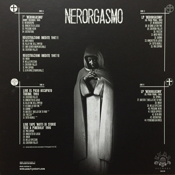 NERORGASMO – Passione Nera: Discografia 1985-1993 2xLP