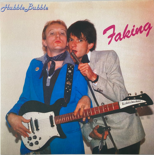 HUBBLE BUBBLE – Faking LP (blue vinyl)